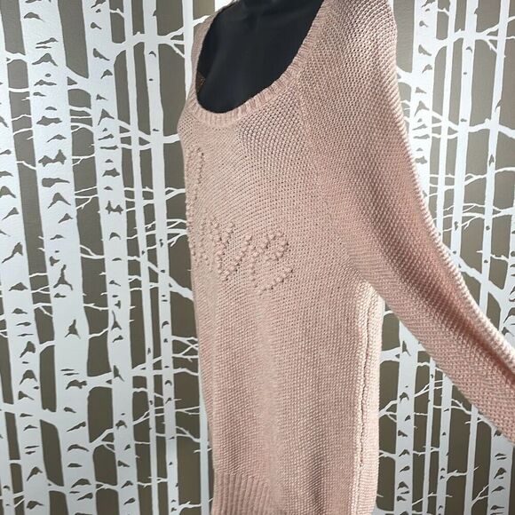 Torrid Love Script Sweater Blush Pink 18/20 2X - Picture 4 of 7